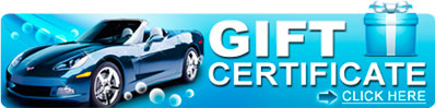 Mobile Car Detailing Gift Certificate Austin